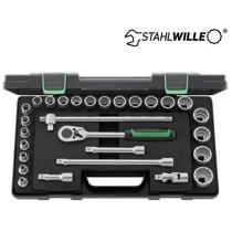 Kľúč nástrčný 1/2" sada 28ks  6-hran STAHLVILLE