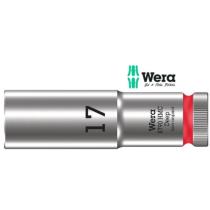 Hlavica 1/2" 17 mm DIN 3124 6-hran dlhá GOLA WERA