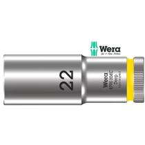 Hlavica 1/2"22 mm DIN 3124 6-hran dlhá GOLA WERA