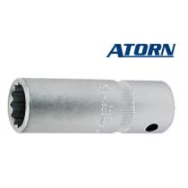 Hlavica 1/2" 11 mm DIN 3124 12-hran dlhá GOLA ATORN