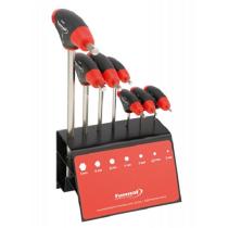 Kľúč inbusový 2,0-8,0 7-dielna sada s T rukoväťou Format