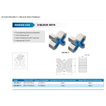 V-blok 150x130x75 mm 90° sada 2ks ACCUD