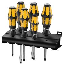 Skrutkovač plochý VDE S/PZ 6 dielna sada Wera