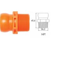 Hrdlo 3/4" so závitom NPT 3/4" Loc-Line