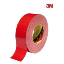 Páska lepiaca textilná 50x0,26mm 50m červená Prémium 3M 389