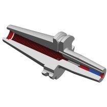 Upínač SK40 D8 A120 tepelný DIN69871 A+D Diebold