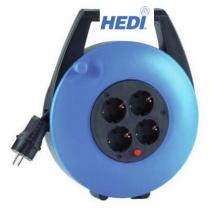 Bubon navíjací s 10 m PVC káblom HEDI