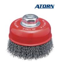 Kefa D100 x 0,3 mm závit M14 okrúhly vlnitý oceľový drôtený ATORN