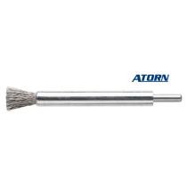 Kartáč D10 x 20 x 6 0,3 mm nerezový drôtený zvlnený ATORN