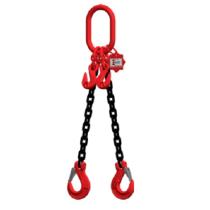 Reťaz viazacia 2 pramene nosnosť 1600/1120 kg 1 m EN 818-2