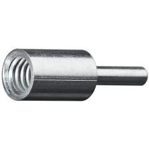Adaptér závitový M6 na stopku D6 L-50mm