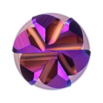 Fréza D6 tvrdokovová viaczubová SC TiAISiN 6x18x65mm polomer hrany 0,1mm ATORN