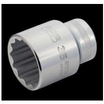 Nástrčný kľúč 60 mm 3/4" 12 hranný DIN 3124