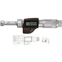 Mikrometer dutinový 50-63/0,5 3- bodový digitálny SCHUT