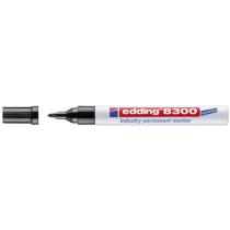 Popisovač - fixka červená Edding typ 8300 s guľatým hrotom