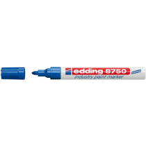 Popisovač - fixka modrá Edding typ 8750 s guľatým hrotom