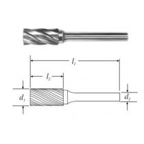 Fréza technická valcová bez zubov na čele D16 TK SEK1 SA-6MNF SGS
