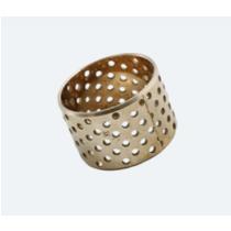 Ložiskové puzdro B92 4050 zakružované s otvormi celobronzové