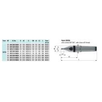 Hrot 60°/30° pevný D13 MK4 Typ 257 Carbidor Bruckner