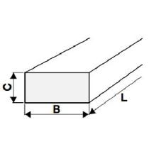 Brúsny segment 80x25x150 98A24J9V Tyrolit