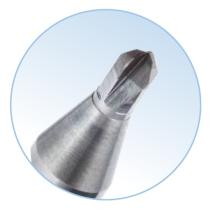 Fréza D0,4 R0,2 2z 0° rádiusová lapovacia L2=0,4 CBN ToolREX TW