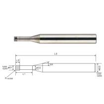 Fréza D1,5 R0,2 4z 0° dlhá L2=1 CBN ToolREX TW