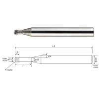 Fréza D1 R0,1 4z 0° dlhá L2=1,2 CBN ToolREX TW