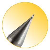 Fréza D0,05 2z TA=40° gravírovacia L2=0,7 CBN ToolREX TW