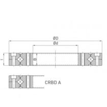 CRBD-05515A-WW-C8-P5 HIWIN axiálne valčekové ložisko