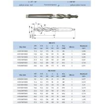 Vrták D10,5x18,5 pre M10 233/135/23 stupňový HSS MK2 ČSN 22 1255 StimZET 2270