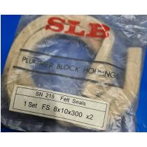 FS 8x10x300x2 SLB plstené tesnenie