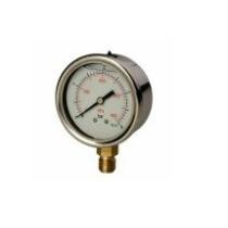 Manometer glycerínový 100 mm vonkajší závit 1/2" spodný vývod 0-4 bar