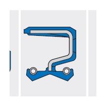 Gufero 17-40-7 G NBR DUO WDR A KTT