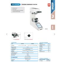 Tvrdomer Vickers HVS10M 8HV0,3-2500HV10 dotykový displej ACCUD