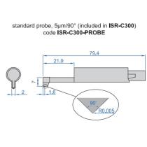 Dotyk pre drsnomer INSIZE ISR-C300 prenosný