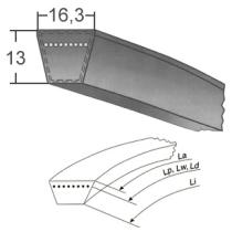 Klinový remeň SPB 2850Lw/2872La
