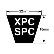 Klinový remeň XPC 3350 Lw STRONGBELT