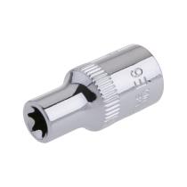 Hlavice FESTA TORX CrV 1/4" E6