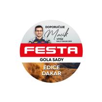 Reklamní poutač na regál (wobbler) Dakar CZ