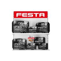 Reklamní poutač na regál (wobbler) Dakar ENG