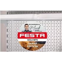 Reklamní poutač na regál (wobbler) Dakar ENG