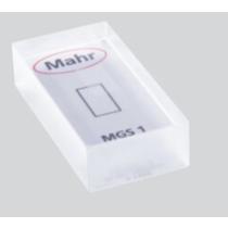 Etalón drsnosti Ra 0,9 µm  MGS 3 sklenený ISO 5436-1 typ C3 MAHR