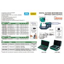 Mikrometer strmeňový 150-175 / 0,001 digitálny IP65  Insize