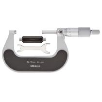 Mikrometer 50-75 /0,01 strmeňový analógový s tepelnoizolačnými plochami Mitutoyo