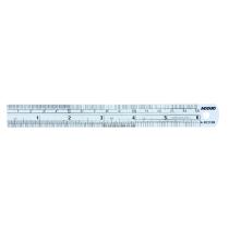 Pravítko 150 mm/6" oceľ presnosť 0,18mm ACCUD