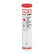 OKS 4200 Syntetický ložiskový tuk pre vysoké teploty s MoS2 400ml
