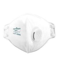 Respirátor FFP3 skladací Dolomit respirátor s ventilom biely EN 149 20 ks
