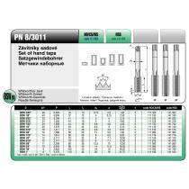 Závitník W3/32" NO ručný sada PN 8/3011 BSW