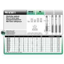 Závitník W3/32" HSS ručný sada PN 8/3011 BSW