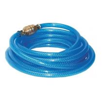Hadica pneumatická tkaninová 6mm/5m 15bar s rýchlospojkou
